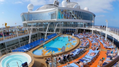 Harmony of the Seas Pool Deck B-Roll