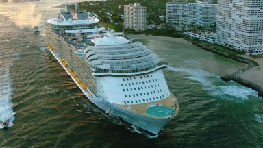 Harmony of the Seas Aerials B-Roll