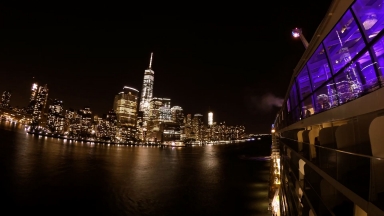 Sailing Up the River on Anthem of the Seas