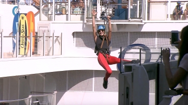 Royal Caribbean Adventurist Shay Mitchell Onboard Oasis of the Seas Teaser