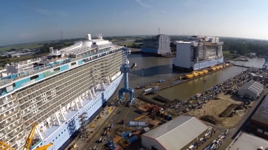 Building Mega-Block by Mega-Block: Innovative shipbuilding construction for Anthem of the Seas