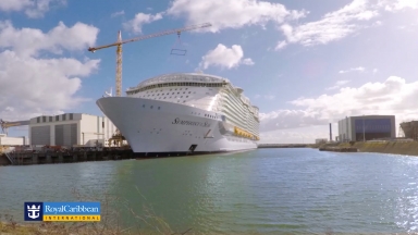 Tour of Symphony of the Seas Under Construction