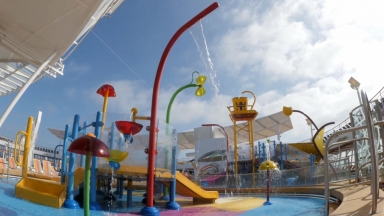 Symphony of the Seas Splashaway Bay B-roll