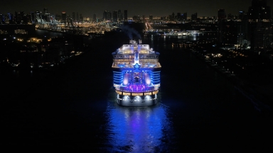 Symphony of the Seas Miami Arrival B-roll