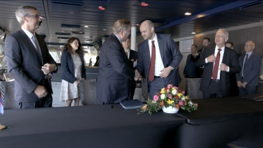 Spectrum of the Seas Delivery Ceremony