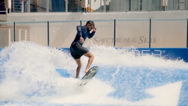 Spectrum of the Seas FlowRider B-Roll