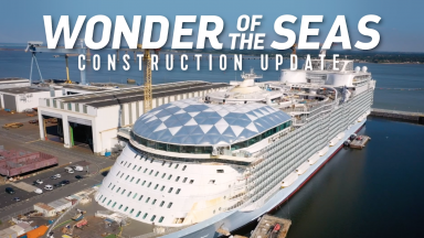 Wonder of the Seas Construction Update