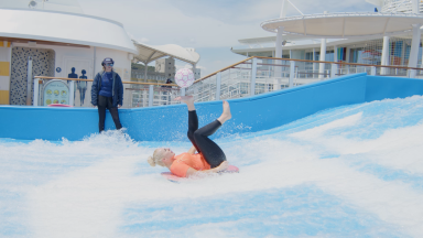 Liv Cooke Tests Royal Caribbean's Signature Adventures B-roll