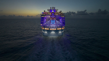 Utopia of the Seas Aerials B-roll
