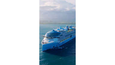 Star of the Seas Aerial Vertical Shot