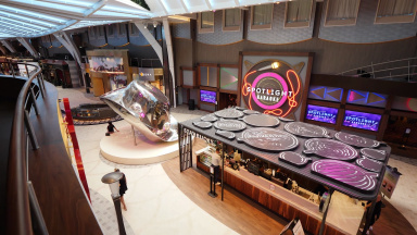Wonder of the Seas Royal Promenade B-roll