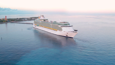 Independence of the Seas Aerials B-roll