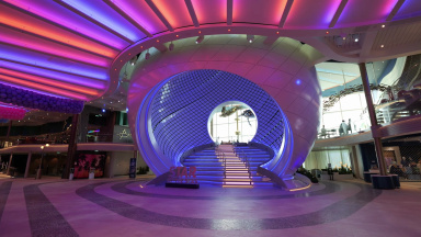 Star of the Seas Royal Promenade B-roll